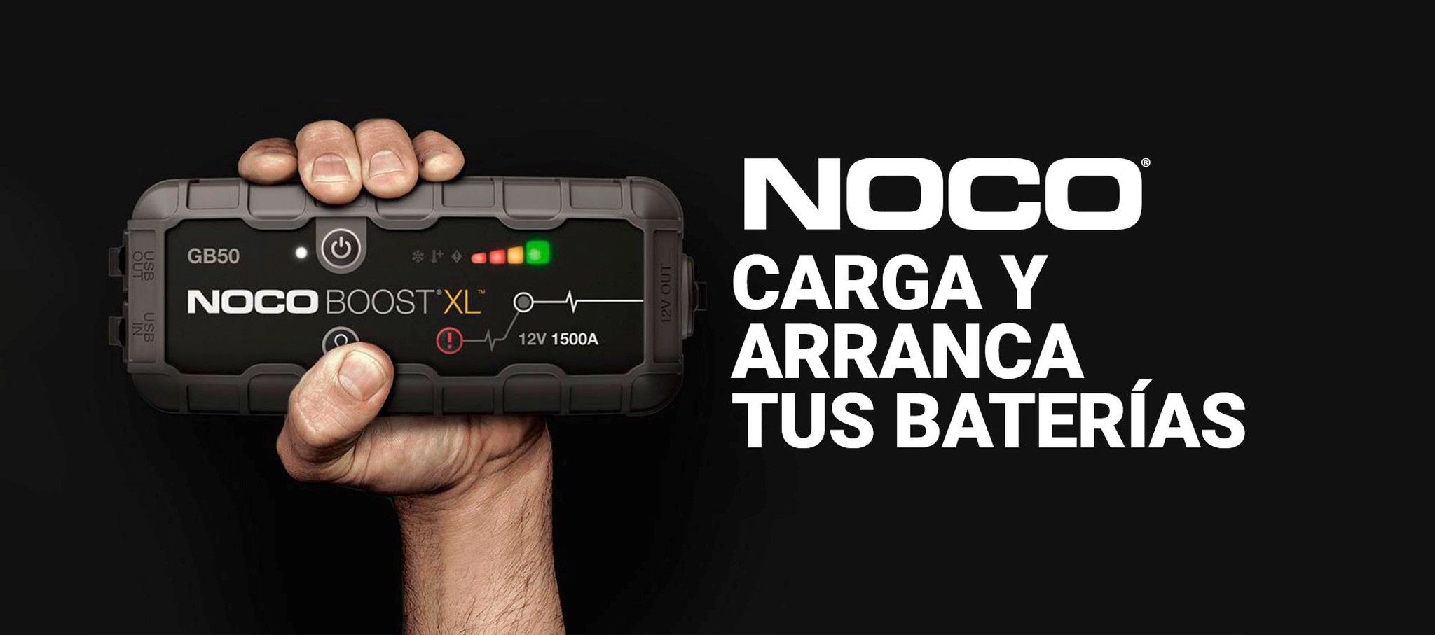 Cargadores y arrancadores de batería NOCO