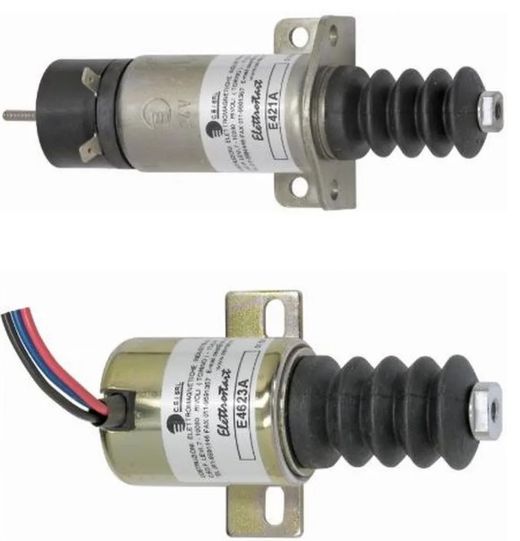 PRINCIPALES CARACTERÍSTICAS DE LOS SOLENOIDES DE PARO