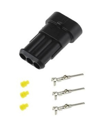 Conector Hembra Amp Superseal 1.5 3vias