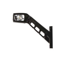 Cuerno de gálibo LED izquierdo blanco, rojo y ámbar 99-0238I - Was