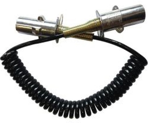 Espiral con clavijas y muelle de aluminio tipo S KM1203