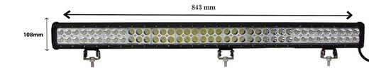 Faro barra led-doble fila - 843,1mm WLO612 - M-Tech