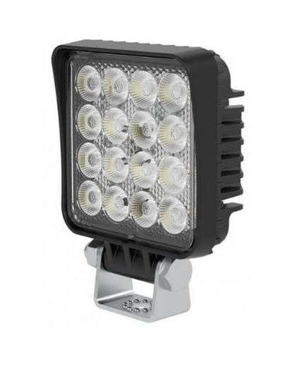 Faro De Trabajo Cuadrado LED Con Interruptor