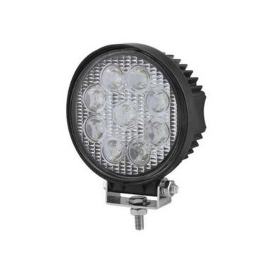 Faro Trabajo 9 LEDs Redondo 12-90v