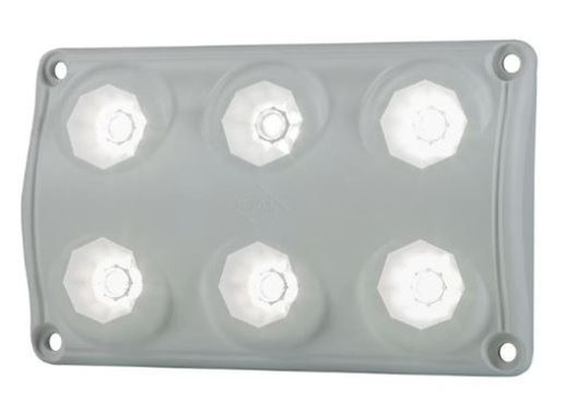 Lámpara Luz Interior Led Rectangular 990 Lumens