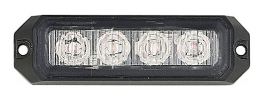 Luz Estroboscópica Ámbar 4 LEDS R65 R10