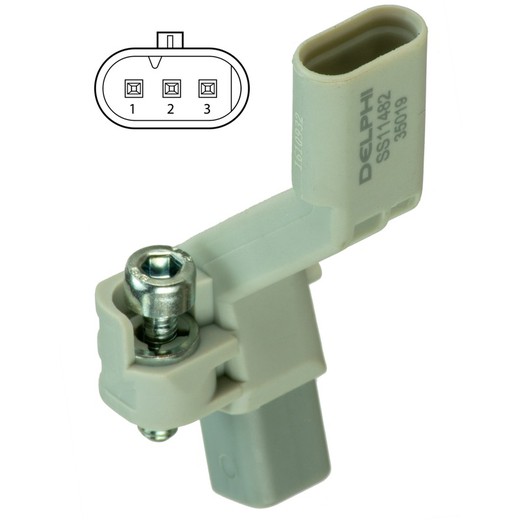 Sensor del cigüeñal SS11482 - Delphi