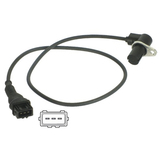 Sensor del cigüeñal SS10893 - Delphi