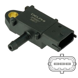 Sensor DPF DPS00017 - Delphi