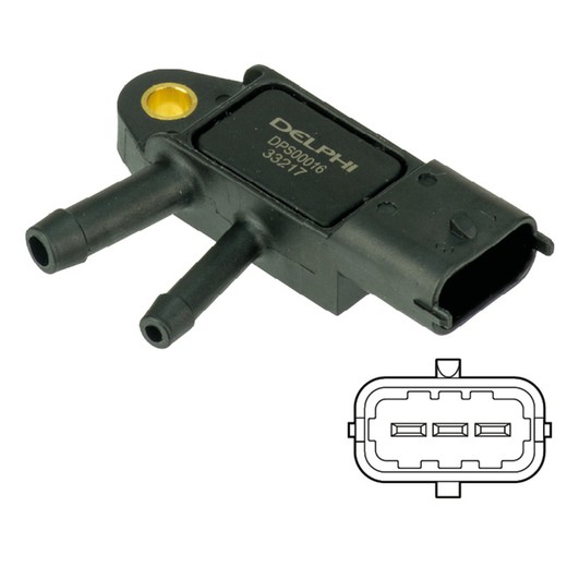 Sensor DPF DPS00016 - Delphi