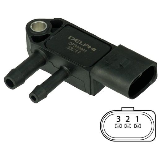 Sensor DPF DPS00001 - Delphi