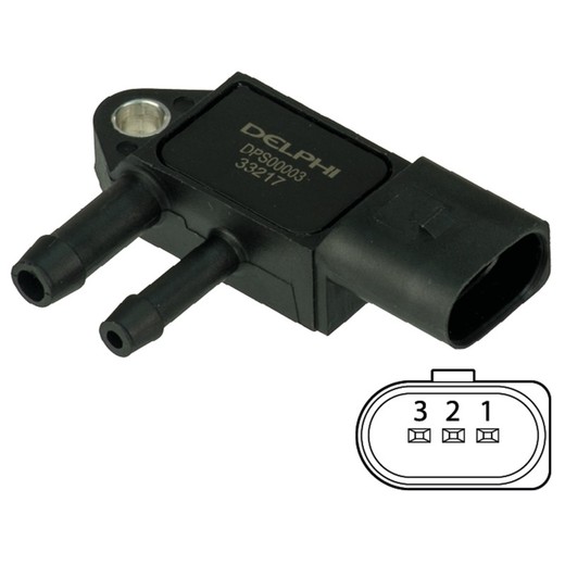 Sensor DPF DPS00003 - Delphi