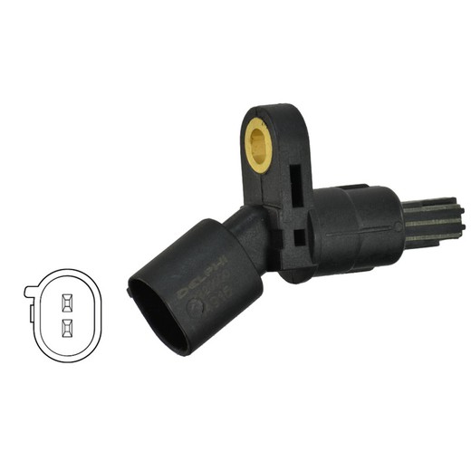 Sensor de velocidad - abs SS20000 - Delphi