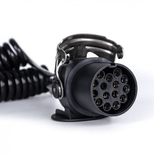 Bispiral von 15 Polen auf 7 Pole Nord + 7 Pole Süd Metall 3,5 Meter KM1570