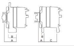 Alternador A127/35a P1 28v Iveco Eu