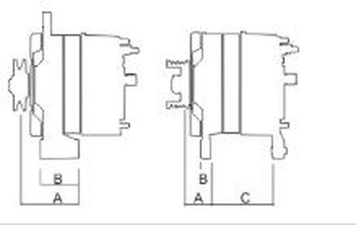 Alternador A127/35a P1 28v Iveco Eu