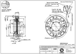 Lombardini Lichtmaschine 200 W, 10-polig, mit Aluminiumsockel