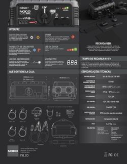 Lithium-Starter, max. 12 V/24 V, 6250 A
