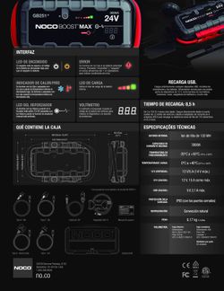 Démarreur lithium max 24V 3000a