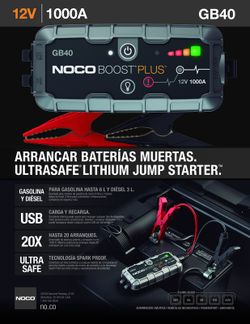 Batterie lithium plus démarreur 12V 1000a