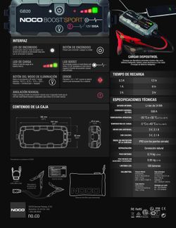 12V 500A Lithium-Sport-Starthilfe