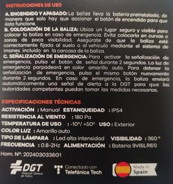 Beacon V16 verbunden DGT A92BESWV16