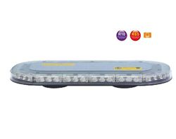 Gelbe LED-Warnleiste 365x173x5 r65 47-1005