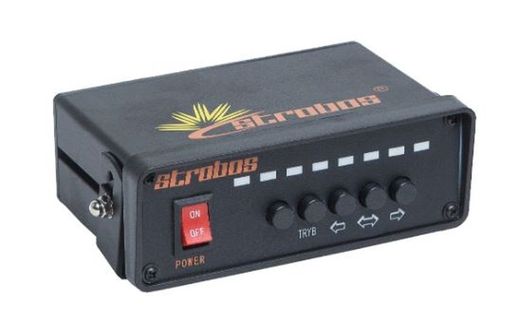 Barra Avisadora Trafico Ambar 12/24 120cm.