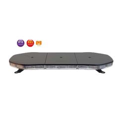 Gelbe LED-Warnleiste 760x326x81 47-1012