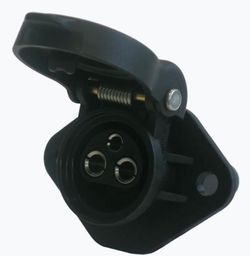 Sockel 3p/6-24v - Faston-Anschluss