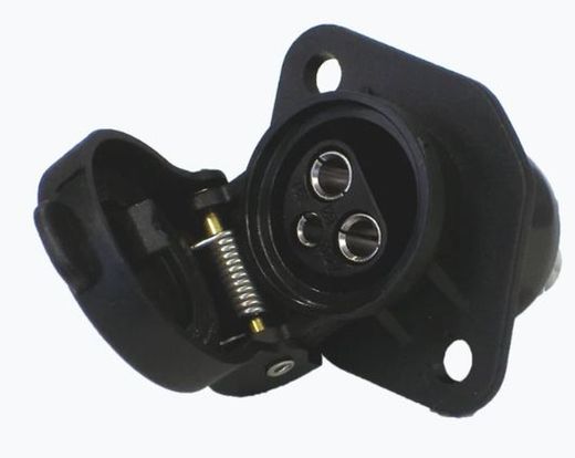 Sockel 3p/6-24v - Faston-Anschluss