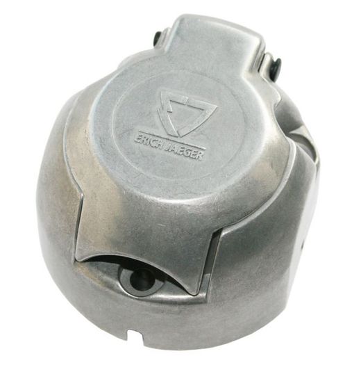 Base de 7 polos/12v - de metal terminales de tornillo 101285 - Erich Jaeger