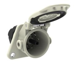 Prise 7 pôles/24v - avec bornes à vis iso 25981 141148 - Erich Jaeger