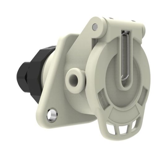 7-polige/24-V-Steckdose – mit ISO 25981-Schraubklemmen 141148 – Erich Jaeger