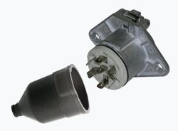 Sockel 7p/24V - Metallanschlüsse - P