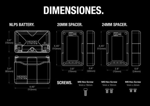 NOCO 12V 250A Lithium-Batterie für den Motorsport