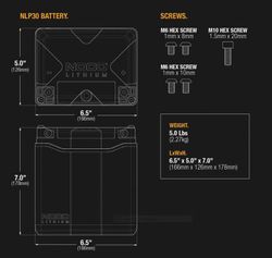 Batterie lithium NOCO 12 V 700 A pour véhicules de sport