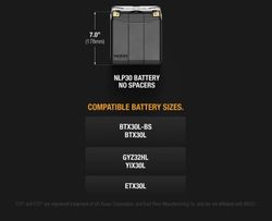 Batterie lithium NOCO 12 V 700 A pour véhicules de sport