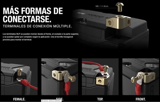 NOCO 12V 600A Lithium-Batterie für den Motorsport