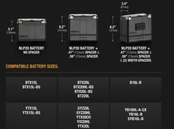 NOCO 12V 600A Lithium-Batterie für den Motorsport