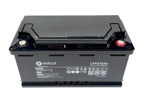 Batería de Litio Eleksol 210Ah/12,8V Bluetooth y BMS V2