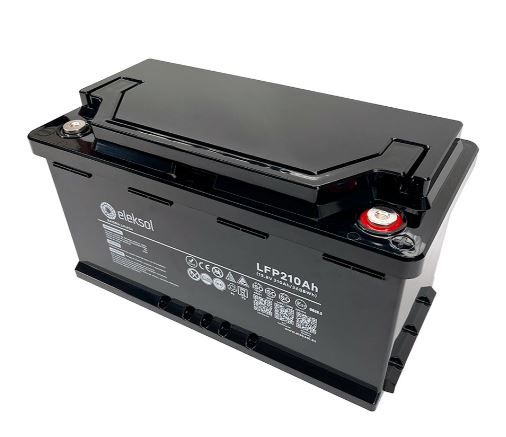 Batería de Litio Eleksol 210Ah/12,8V Bluetooth y BMS V2