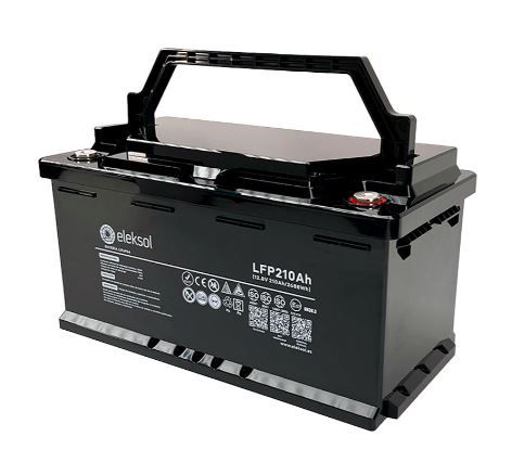 Batería de Litio Eleksol 210Ah/12,8V Bluetooth y BMS V2