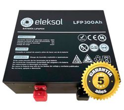 Batería de Litio LiFePO4 Bajo Asiento Eleksol 12,8V 300Ah Bluetooth y BMS V2