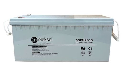 Batería Gel Eleksol 12V/250Ah