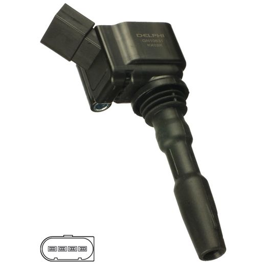 Bobina de ignição GN10631-12B1 - Delphi