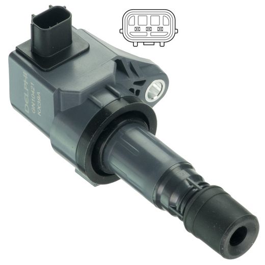 Bobina de ignição GN10421-12B1 - Delphi