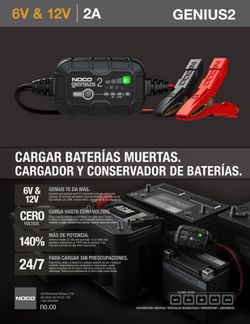 6V/12V 2 Ampere Batterieladegerät