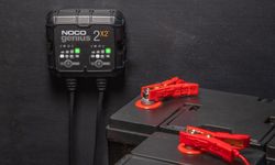 Chargeur de batterie 6V/12V 2 entrées 4 ampères