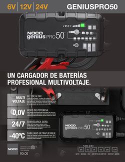 Cargador batería 6V/12V/24V 50 amp